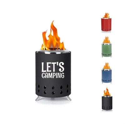 Stainless Steel Tabletop Camping Fire Pit