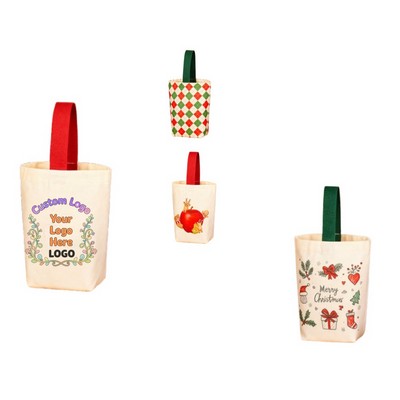 Christmas Apple Tote Bag