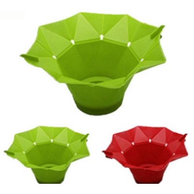 Silicone popcorn container