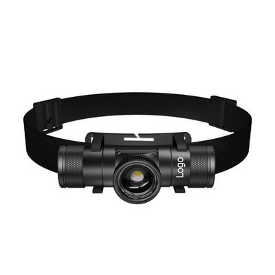 LED Headlamp Rechargeable Zoomable Headlamps