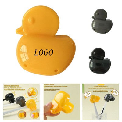 Reusable Duck Toothbrush Storage Box