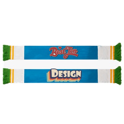 Exquisite Cashmere-like Jacquard Knitted Scarf