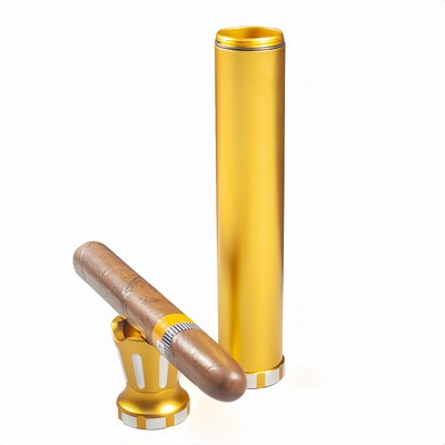 Aluminum Alloy Metal Cigar Tube