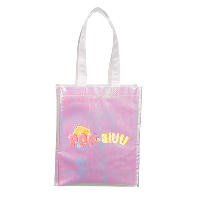 Iridescent Non-Woven Gift Tote