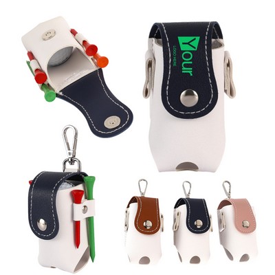 Color Blocked Golf Pouch