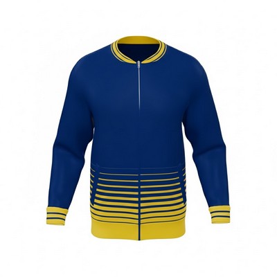 Men's Full Zip Collar Jacket