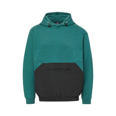 Trae Cotton-Poly Mixed Media Tech Hooded Sweatshirt