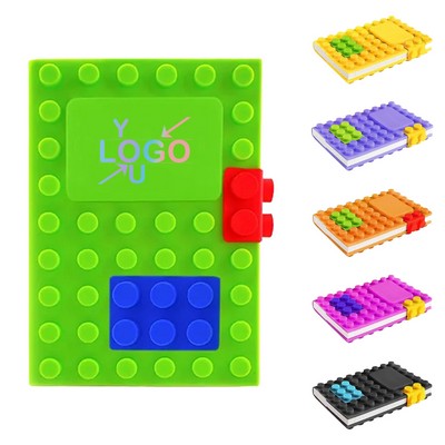 Block Notebook with Silicone Cover
