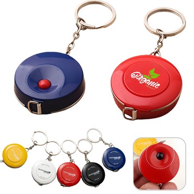 60" Retractable Mini Keychain Tape Measure