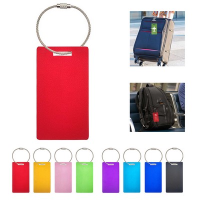 Aluminum Anti-loss Luggage Tag