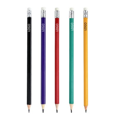 Hexagonal Pencil with Eraser