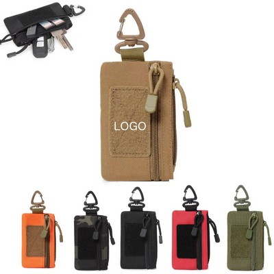 600D Oxford Waist Pack with Zipper Pockets