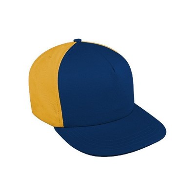 Contrast Stitching Twill Snapback Trucker