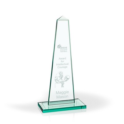 Kairo Jade Glass Tower Award, Large
