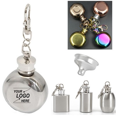 1oz Square Shaped Hip Wine Pot Flask