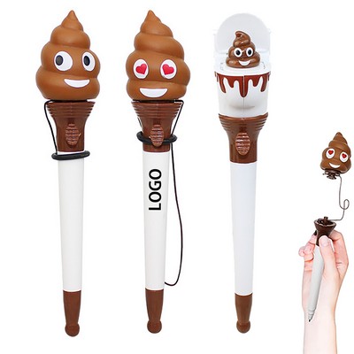 Poop Face Launching Pen