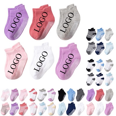 Baby Non Slip Toddler Socks With Grips