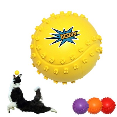 Pet Rubber Bite Resistant Sound Ball
