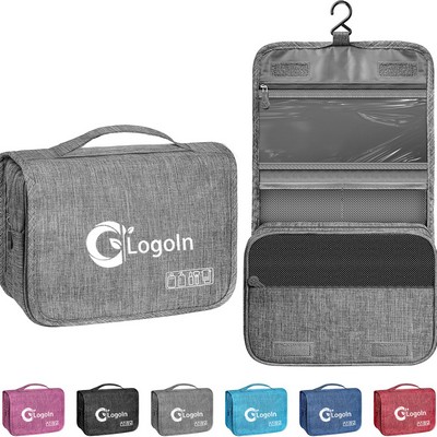 Portable ToiletriesToiletry Travel Bag with Hanging Hoo