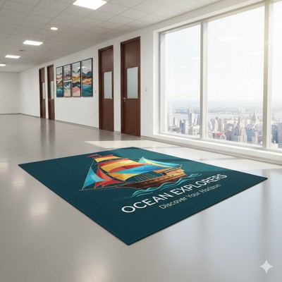 20" x 31.5" Dornier Microfiber Rug with Non-Slip Back