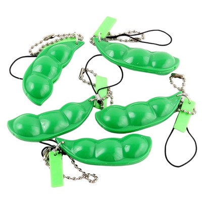 Bean Stress Relief Keychain