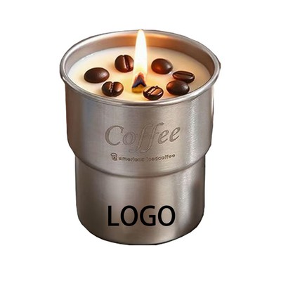 Coffee Mug-Shaped Scented Candles
