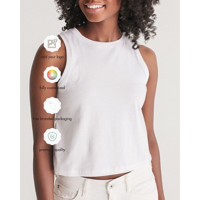 Women's All-Over Print Cropped Tank