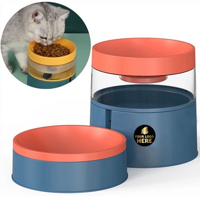 Auto-Fill Pet Feeder with Dual Bowls