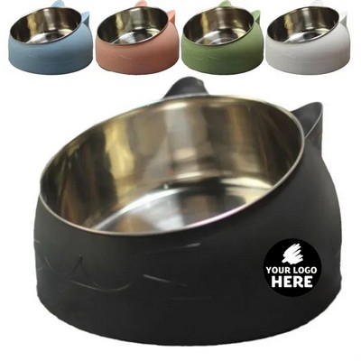 Stylish Cat Ear Pet Bowl