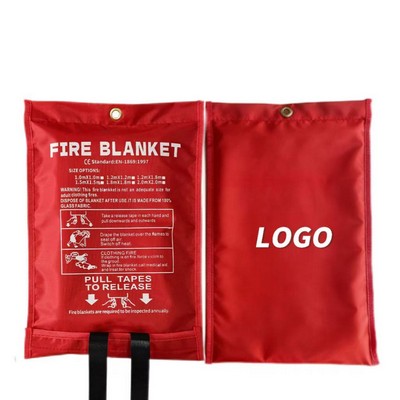 47" X 47" Fiberglass Fire Blanket