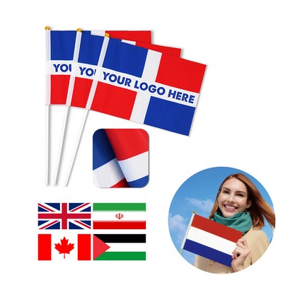 Personalized Compact Hand-Held Banner