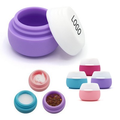 Silicone Travel Cosmetic Jars