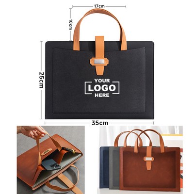 Executive Leather Briefcase