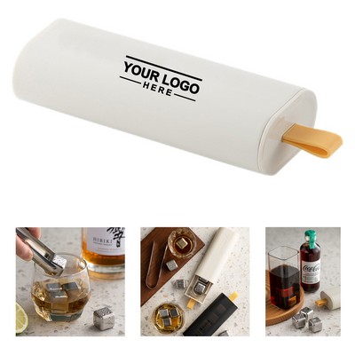 Stainless Steel Whiskey Chilling Cubes Set