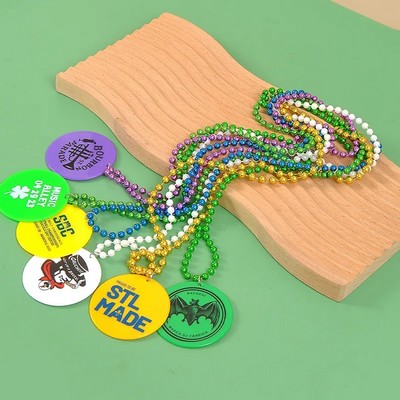 Beads with Medallion Necklace