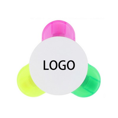 3-In-1 Tri-Color Highlighter