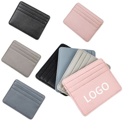 PU Leather Minimalist Multi-Function Wallet