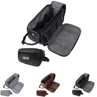 Water Resistant Men's Travel Dopp Kit