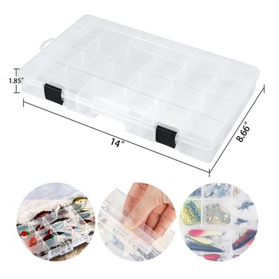 Adjustable Dividers Fishing Tackle Boxes