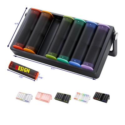 Travel Pill Box 7 Day Twice Daily Pill Case