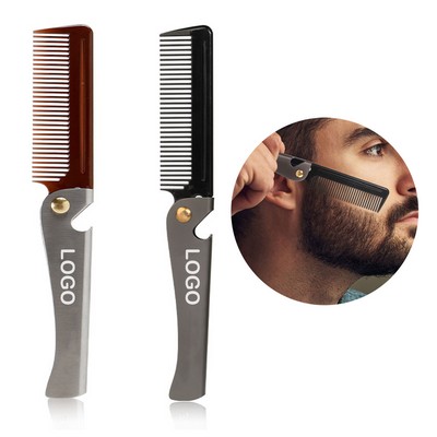 Folding Stainless Steel Pocket Comb