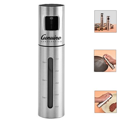 9 oz Stainless Steel Pump Oil Spray Bottle
