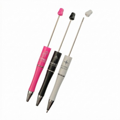Custom Printed Plastic Beadable Pen