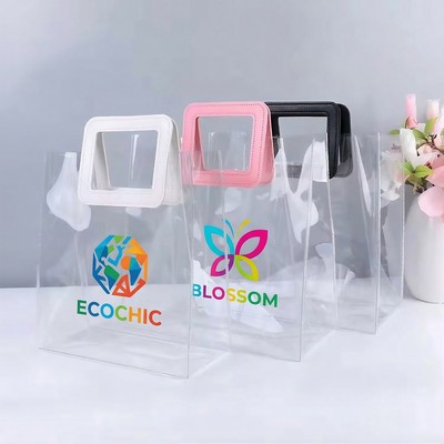 Transparent PVC Gift Tote Bag