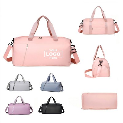 Multifunctional Lightweight Waterproof Dry-Wet Separation Yoga Fitness Bag