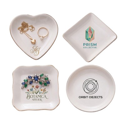Ceramic Jewelry Organizer Tray