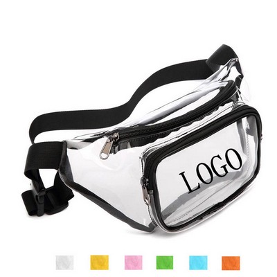 Transparent Waterproof Waist Pouch Bag