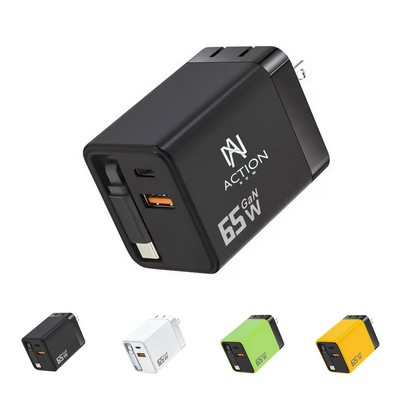USB C 3-Port Wall Charger