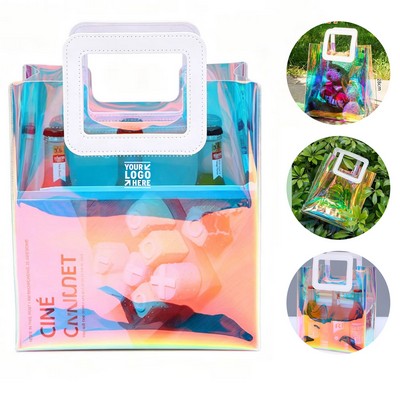 Shimmering Iridescent Tote Bag