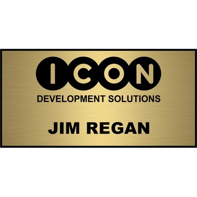 The Name Badge Solution 3x1-1/2